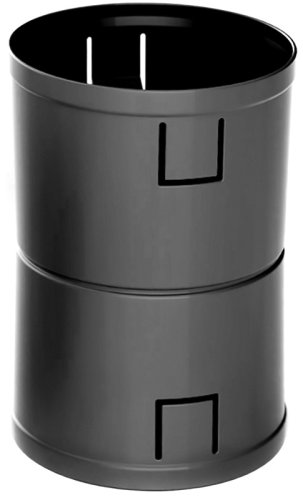 Муфта соединительная для двустенных труб DKC Octopus Д=200 черный фото Муфта соединительная для двустенных труб DKC Octopus Д=200 черный картинка